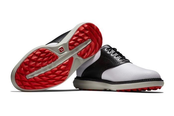FootJoy Traditions Spikeless herr golfskor, vita