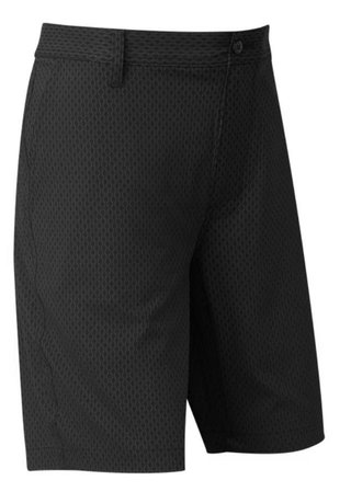 FootJoy Tonal Print herr shorts, svart