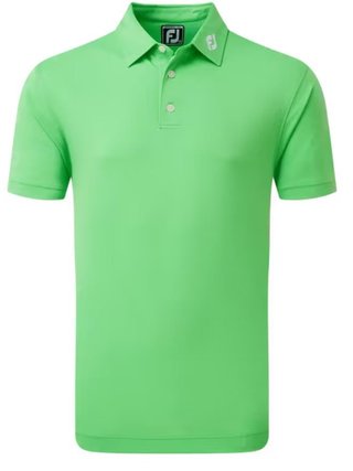 FootJoy Stretch Pique Solid herr polo, grön
