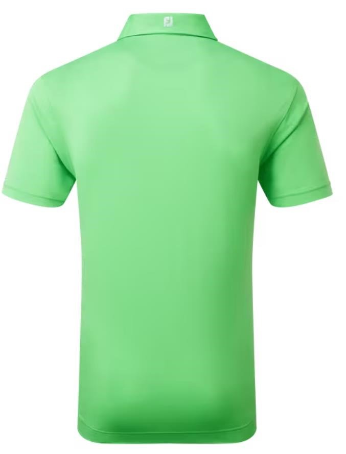 FootJoy Stretch Pique Solid herr polo, grön