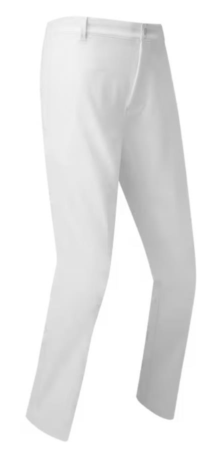 FootJoy Performance Tapered Slim Fit herr byxor, vita