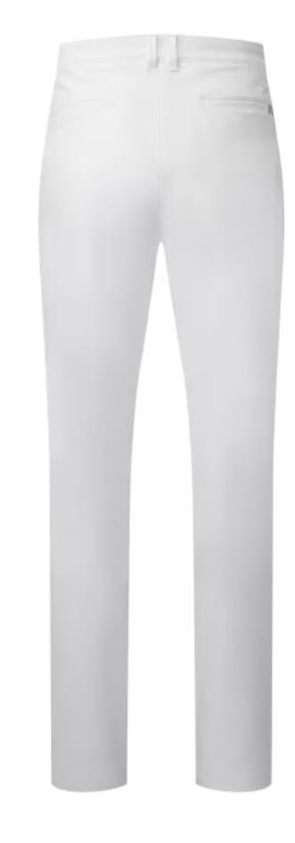 FootJoy Performance Tapered Slim Fit herr byxor, vita