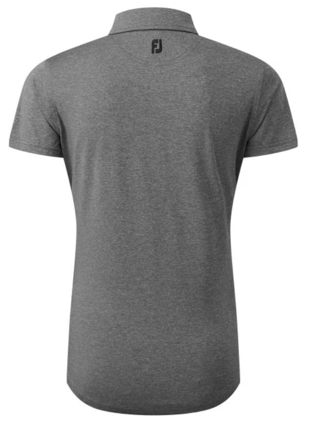 FootJoy Heather Self-Collar Lisle dampolo, svart