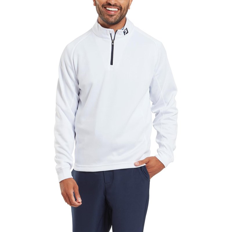 FootJoy Chill-Out herr pullover, white/navy