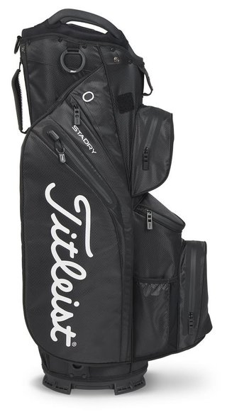 Titleist 14 StaDry cart bag, svart