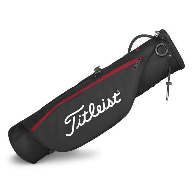 Titleist Carry pencil bag, svart/röd