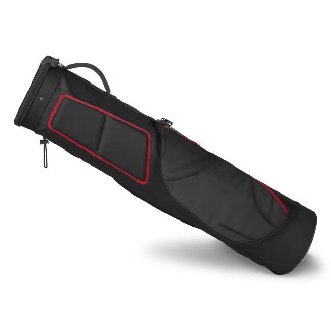 Titleist Carry pencil bag, svart/röd