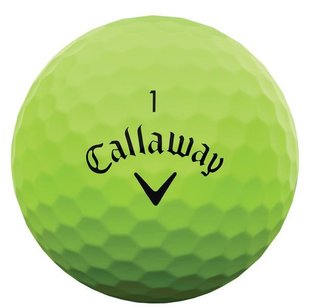 Callaway Supersoft Matte golfbollar, gröna
