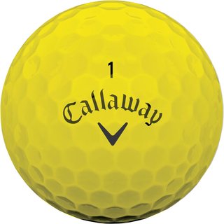 Callaway Warbird 2.0 golfbollar, gula