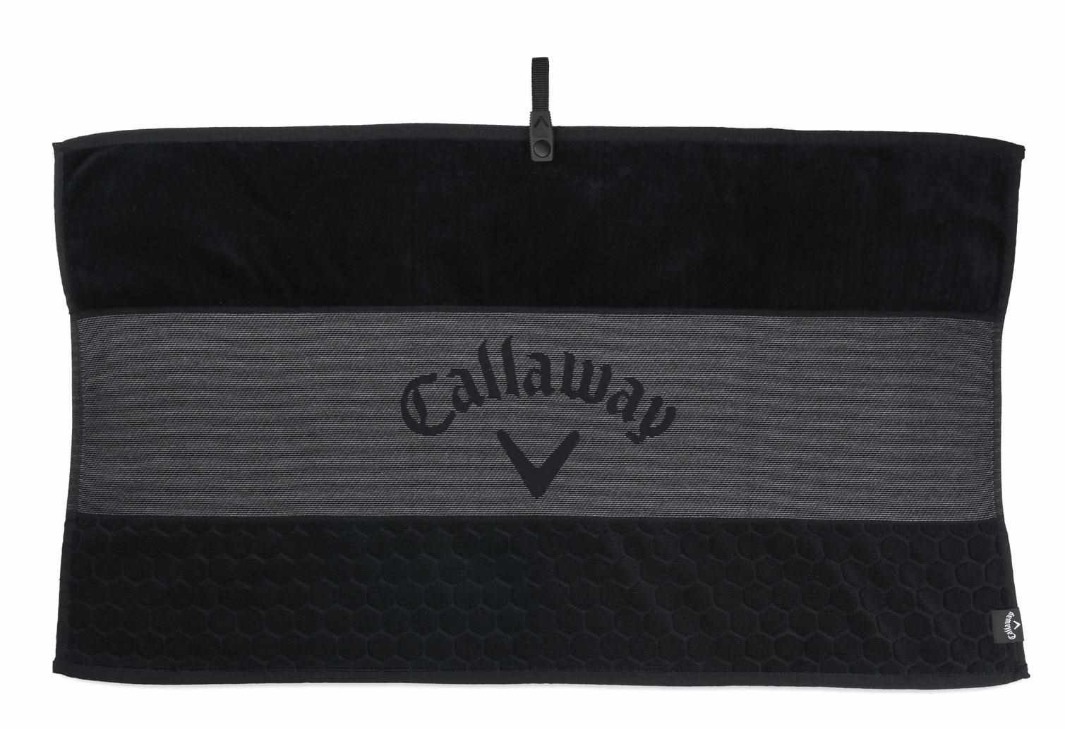 Callaway Tour golfhandduk 35"x20" (89x51cm), svart