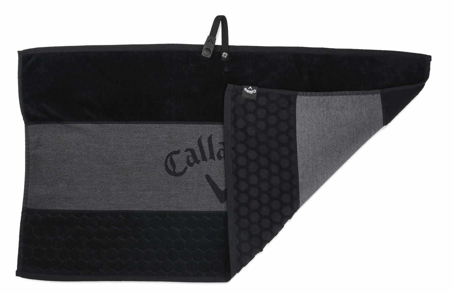 Callaway Tour golfhandduk 35"x20" (89x51cm), svart