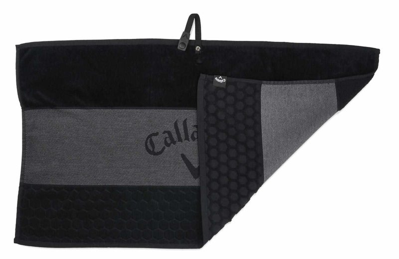 Callaway Tour golfhandduk 35"x20" (89x51cm), svart