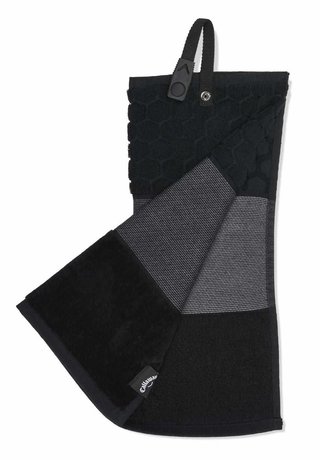 Callaway Tri-Fold 23 golfhandduk 16"x21" (40x53 cm), svart