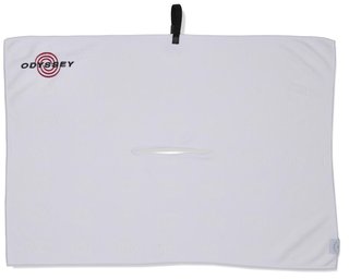 Odyssey Microfiber golfhandduk 76x50cm, vit