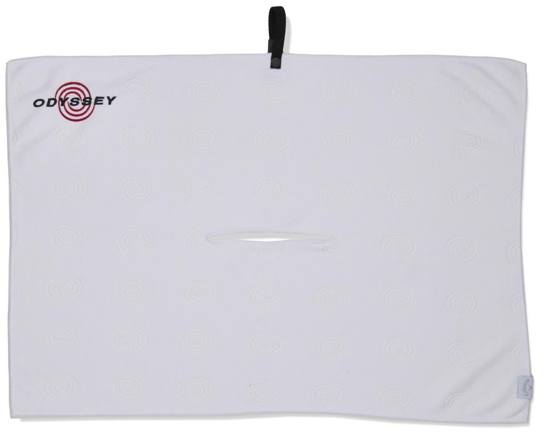 Odyssey Microfiber golfhandduk 76x50cm, vit