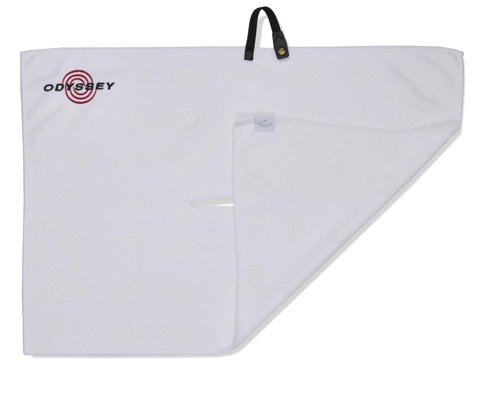 Odyssey Microfiber golfhandduk 76x50cm, vit