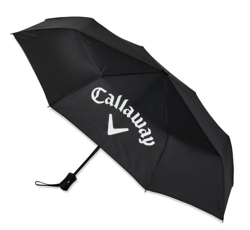 Callaway Golf Callaway 43" Single Canopy Collapsible paraply, svart/vit
