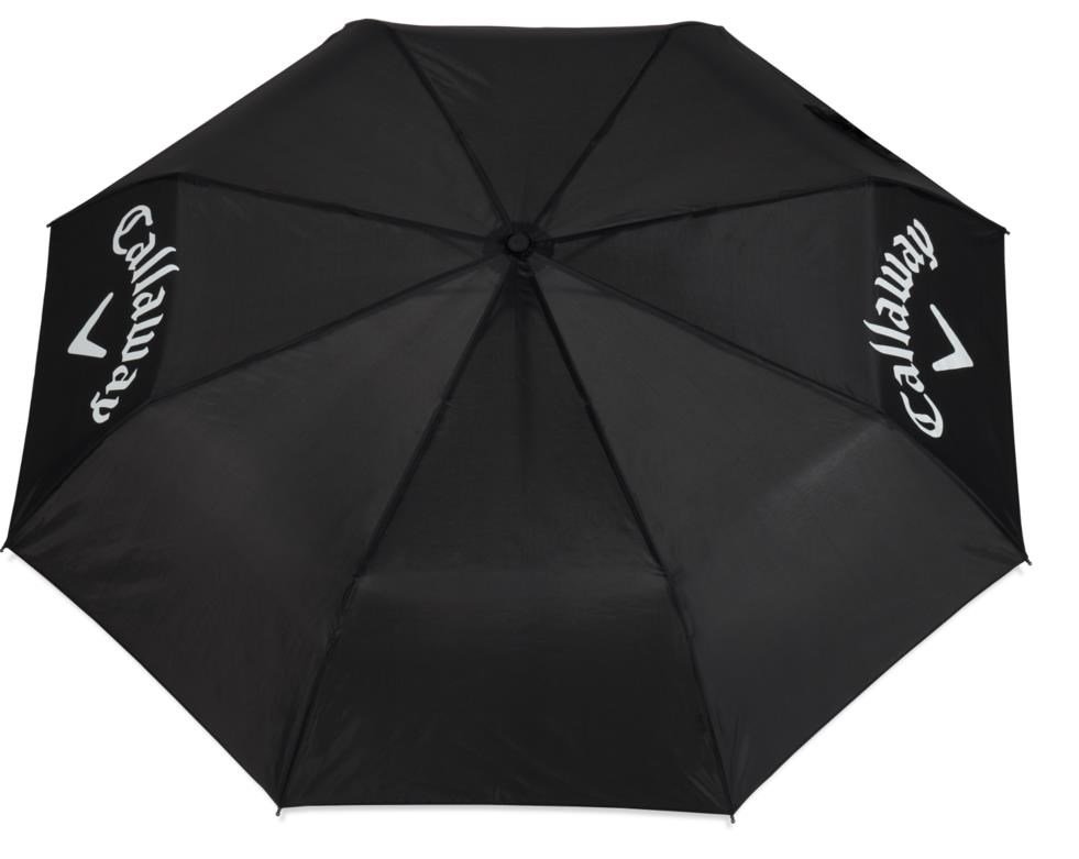 Callaway Golf Callaway 43" Single Canopy Collapsible paraply, svart/vit
