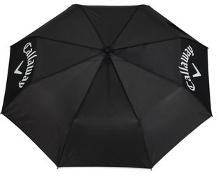Callaway Golf Callaway 43" Single Canopy Collapsible paraply, svart/vit