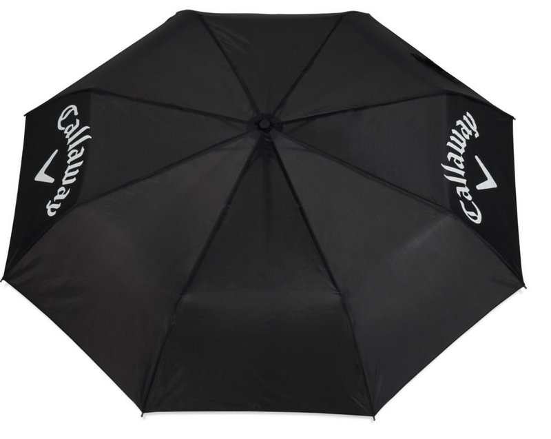 Callaway Golf Callaway 43" Single Canopy Collapsible paraply, svart/vit