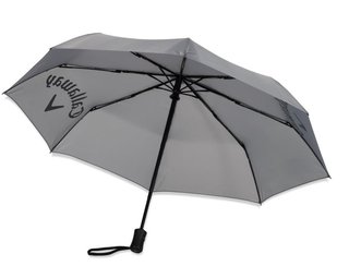 Callaway 43" Single Canopy Collapsible paraply, grå/svart
