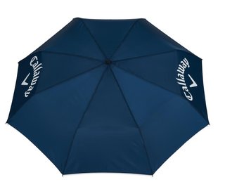 Callaway 43" Collapsible paraply, marinblå/vit