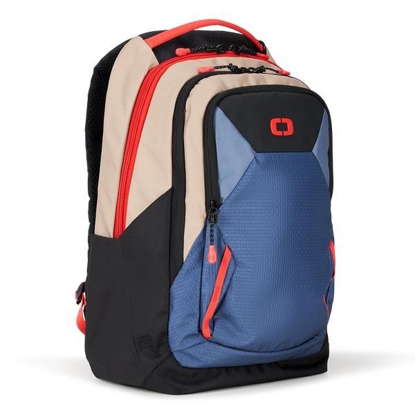 Ogio Axle Pro ryggsäck, tan/blå/röd