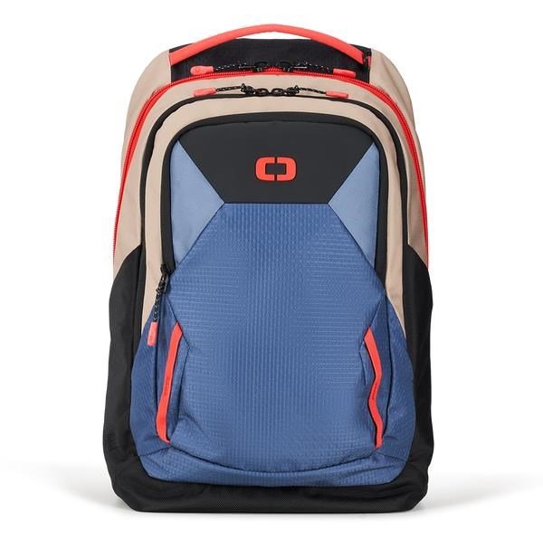 Ogio Axle Pro ryggsäck, tan/blå/röd