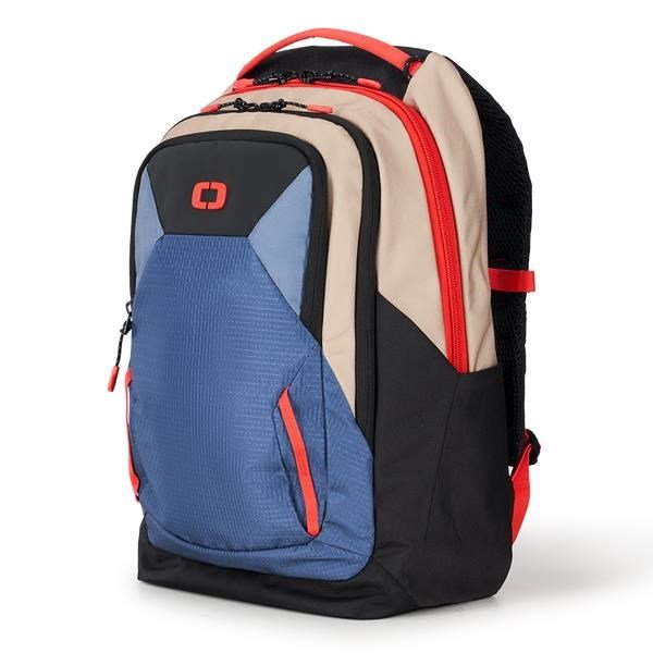 Ogio Axle Pro ryggsäck, tan/blå/röd