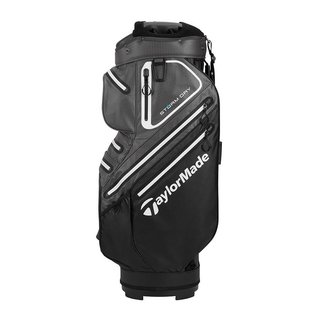 TaylorMade Storm-Dry Waterproof cart bag, svart/grå