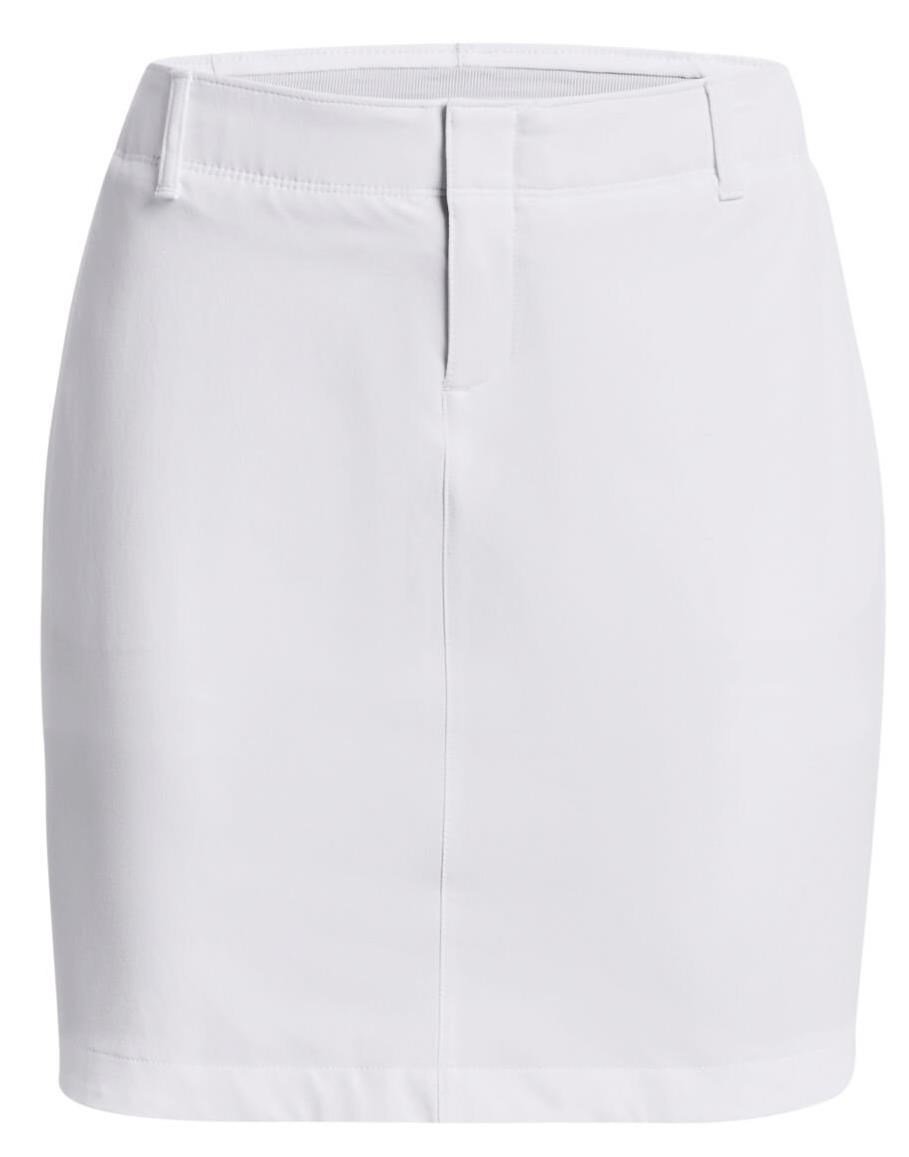 Under Armour Links Woven damgolfkjol, vit