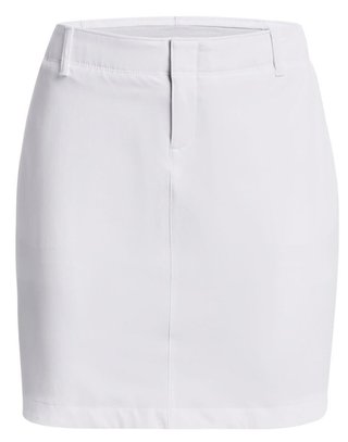 Under Armour Links Woven damgolfkjol, vit