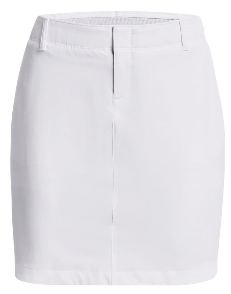 Under Armour Links Woven damgolfkjol, vit