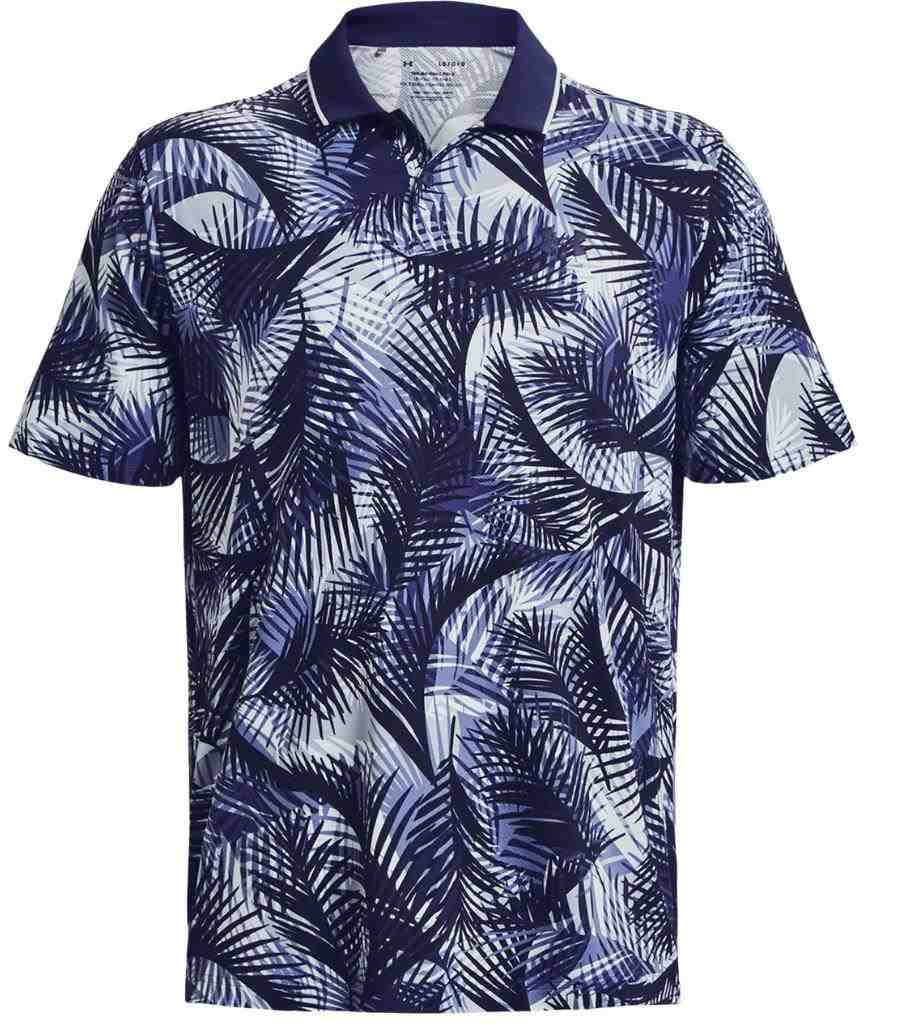 Under Armour Iso-Chill Graphic Palm herr polo, navy