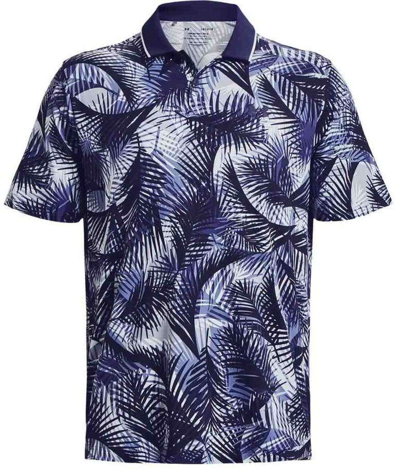 Under Armour Iso-Chill Graphic Palm herr polo, navy