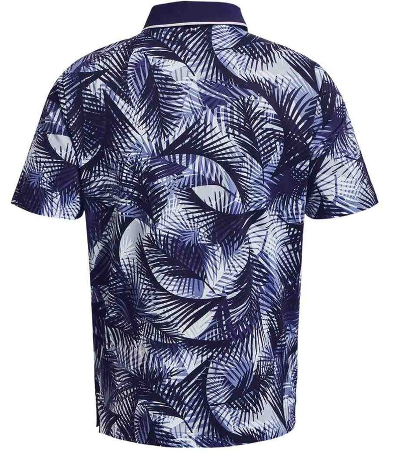 Under Armour Iso-Chill Graphic Palm herr polo, navy