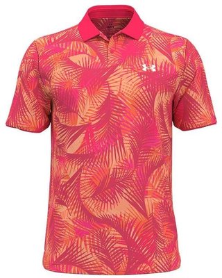 Under Armour Iso-Chill Graphic Palm herr polo, rosa