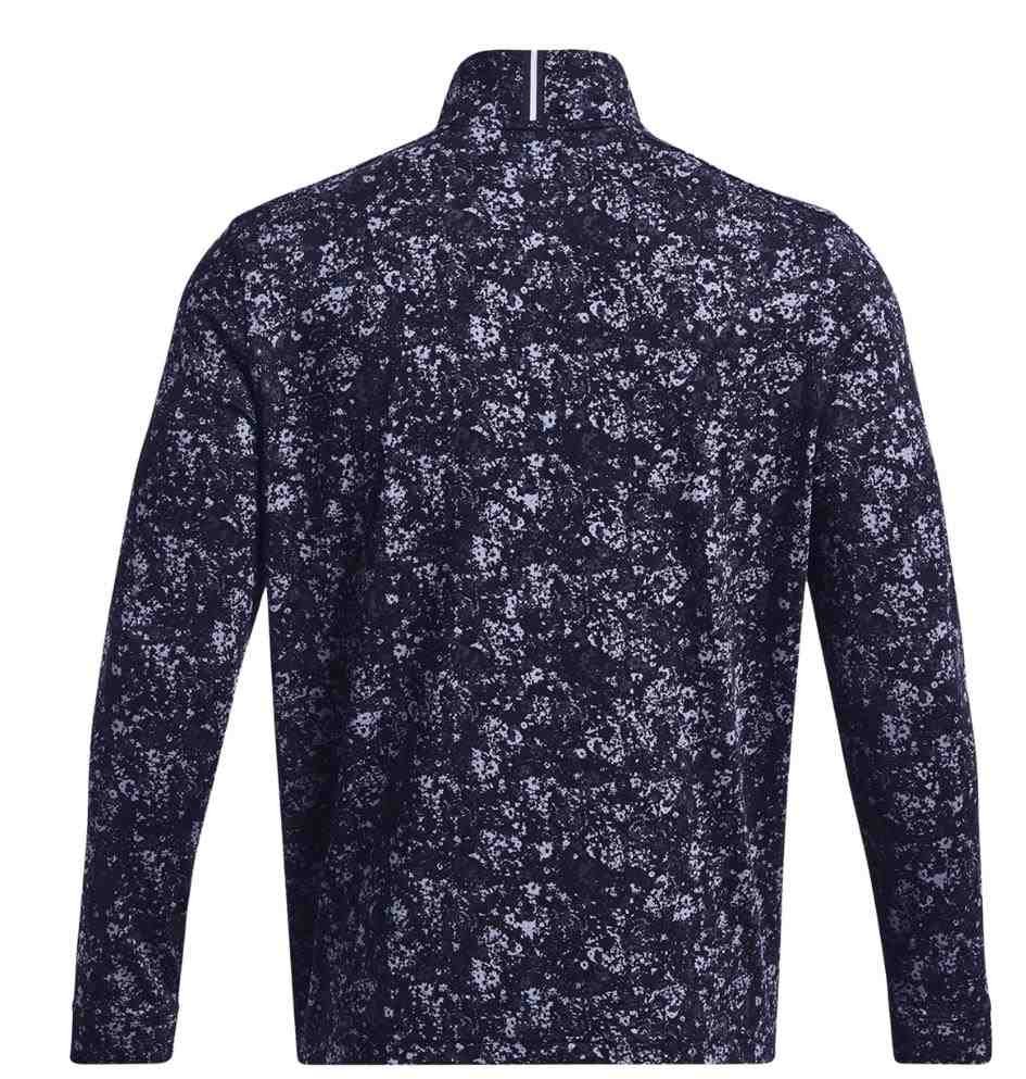 Under Armour Playoff Printed 1/4 Zip herr sweatshirt, navy
