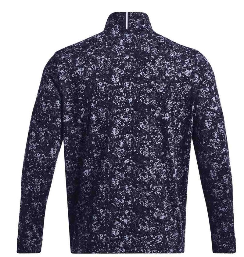 Under Armour Playoff Printed 1/4 Zip herr sweatshirt, navy