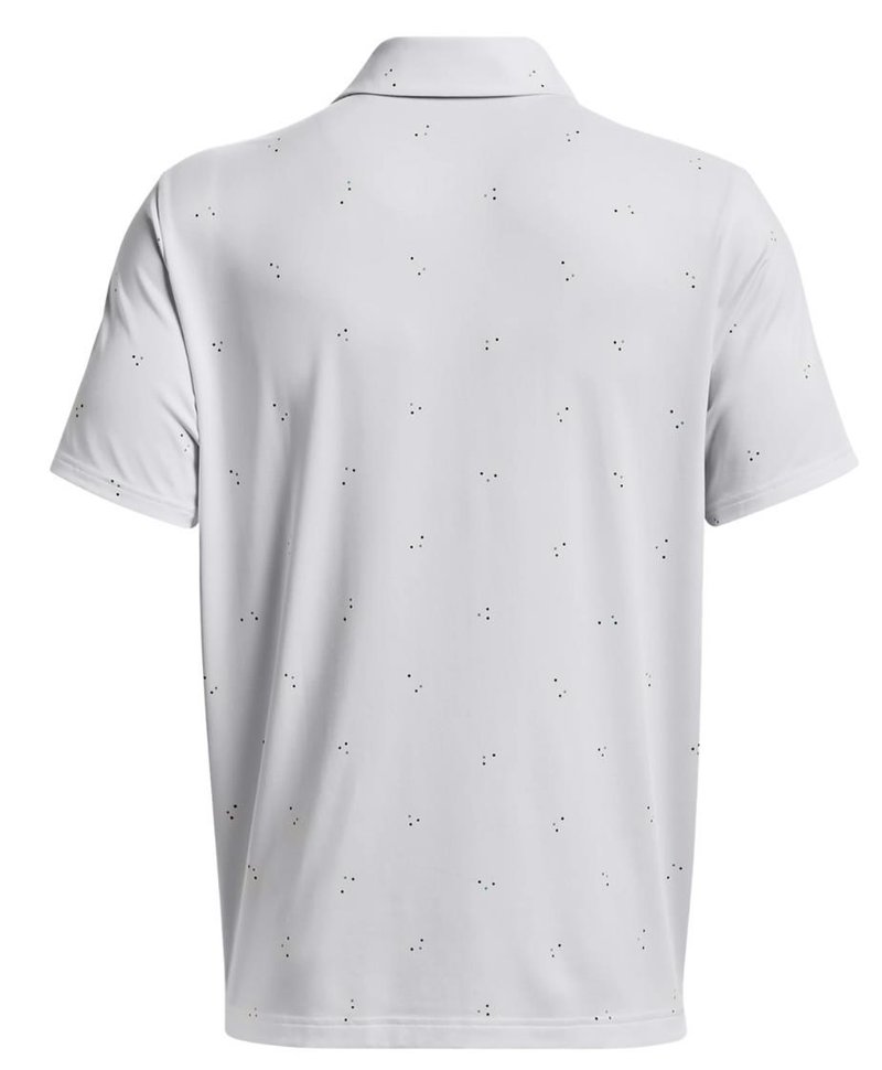 Under Armour Playoff 3.0 Printed herr polo, white/static blue