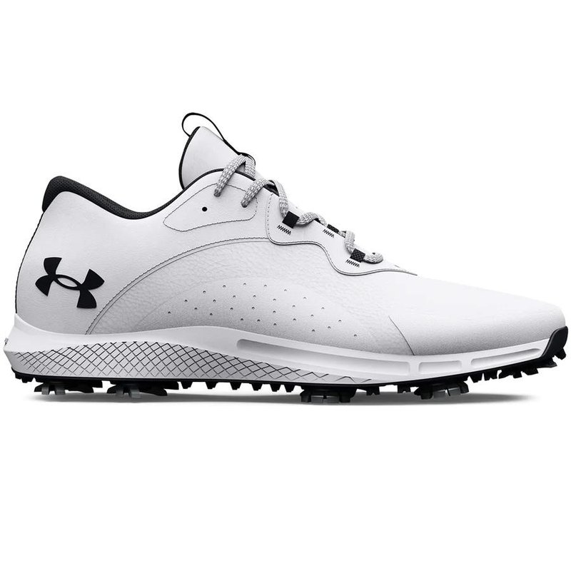 Under Armour Charged Draw 2 herr golfskor, vita