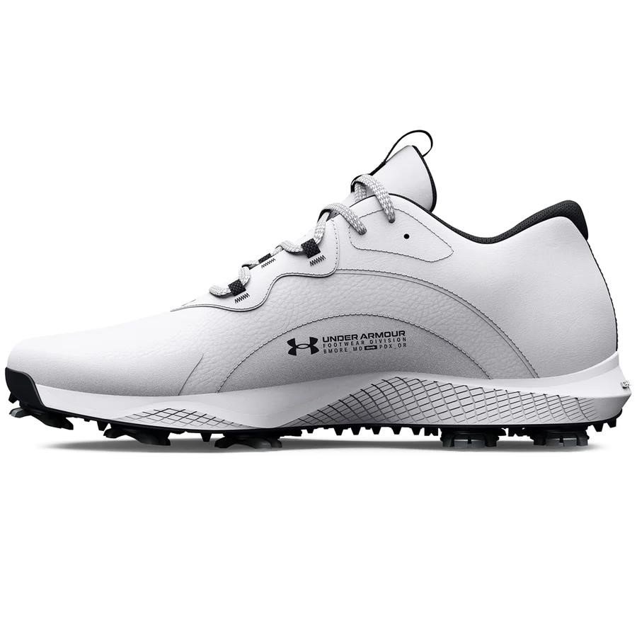Under Armour Charged Draw 2 herr golfskor, vita