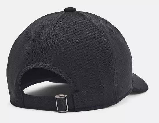 Under Armour Blitzing Low Adj junior keps, svart