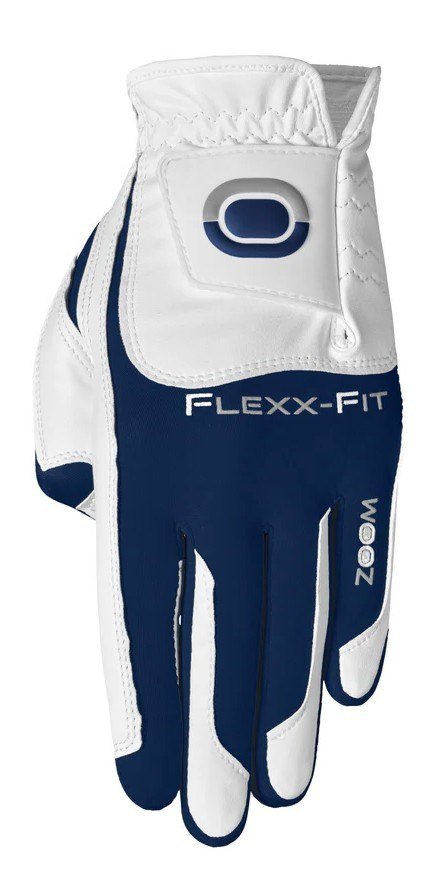 Zoom Zoom Hybrid herr golfhandske, vit/blå