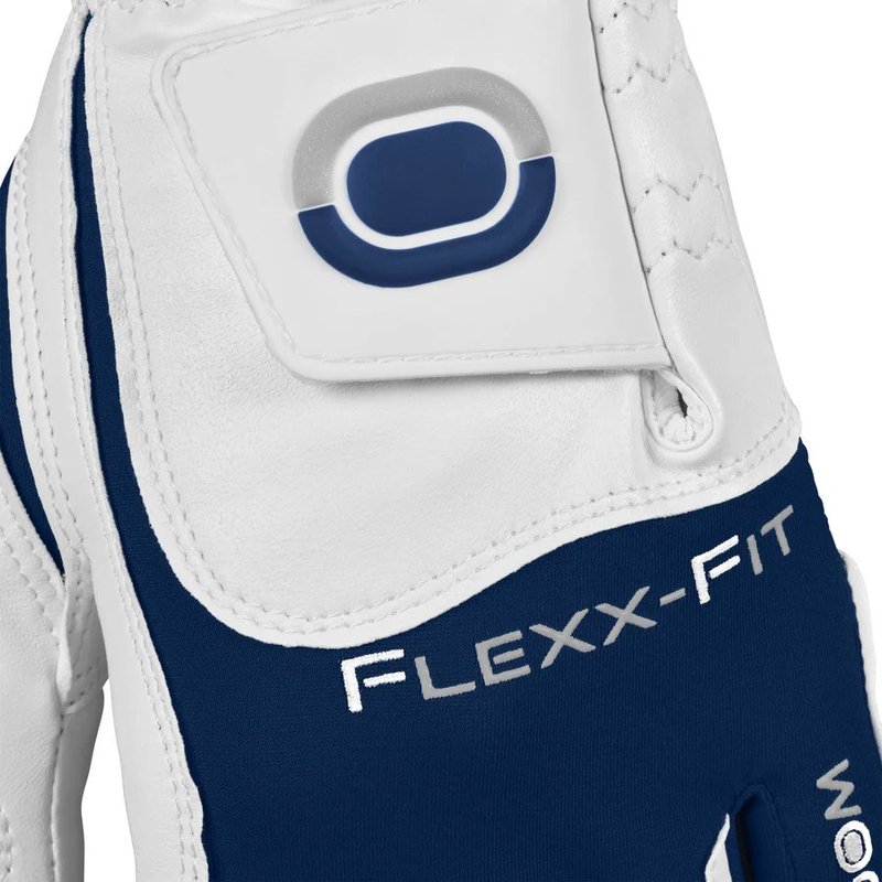 Zoom Zoom Hybrid herr golfhandske, vit/blå