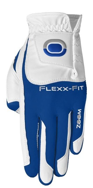 Zoom Zoom Hybrid dam golfhandske, vit/blå