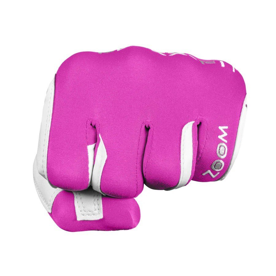 Zoom Zoom Hybrid dam golfhandske, vit/rosa
