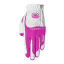 Zoom Hybrid dam golfhandske, vit/rosa