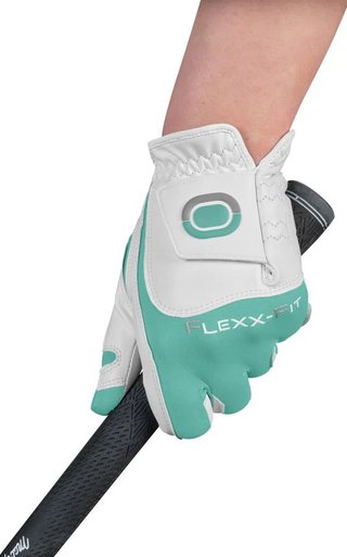 Zoom Zoom Hybrid damgolfhandske, vit/mint