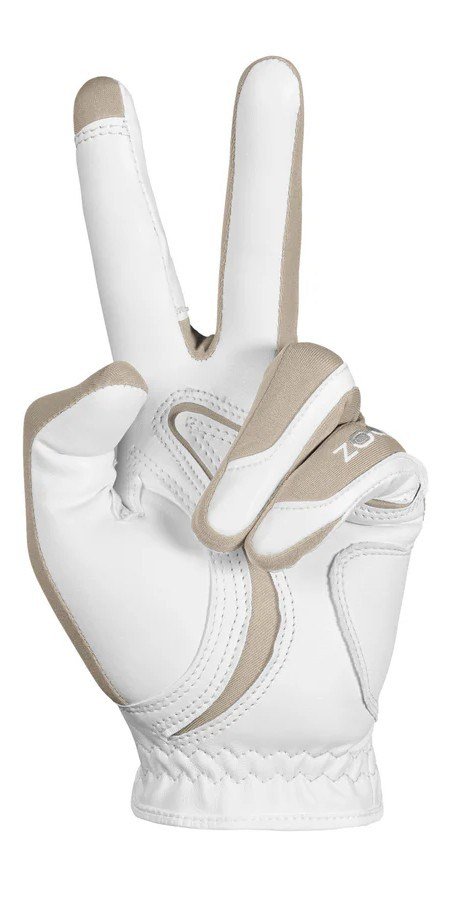 Zoom Zoom Hybrid damgolfhandske, beige